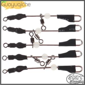 【Guoyuqiche】 5pcs Fishing Connector Temporales Enganches Rapidos Para Kolay Atma Aparati