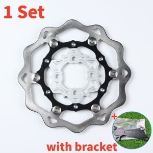 Ktm Front Disc Size 260mm + Free With Disc Heart 4 Common Holes For All Common 4-Hole Wheeled Vehic