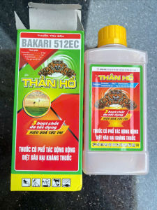 [5 chai] Thần Hổ 512EC Trừ Rệp Sáp - Sâu Vẽ B ùa - Bọ Trĩ - Nhện Đỏ - Tuyến Trùng - Bọ Hà (Sùng Hà) - Hiệu Quả - Chai 450ml