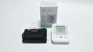 AEFDA Máy đo huyết áp đeo tay được chứng nhận với chức năng phát giọng nói theo thời gian thực   Máy đo huyết áp dùng trong gia đình thiết bị đo huyết áp xuất khẩu
