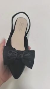 [Free Shipping] WomenS Open-Back Shoes High Aesthetic Appeal 2026 Summer New Fashion Versatile Half-Closed Sandals