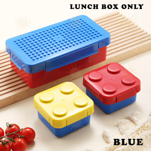 BABYJOY LEGO Lunch Box Children Food Container Tupperware Container Bento Lunch Box Bekas Makanan Baby Tupperware Set
