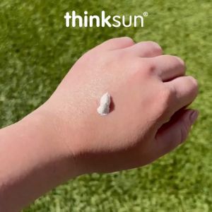 Thinksport SPF 50+ Sunscreen for Face with Clear Zinc Oxide 2 Fl Oz – Safe Natural Water Resistant Face Sunscreen UVA/UVB Sun Protection – Vegan Reef Safe Sunscreen