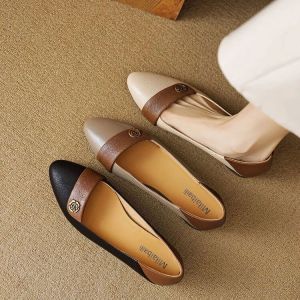Free Shipping Pointed-Toe Elegant WomenS Flats Soft-Soled Loafers For Commuting 2026 Spring New Collection