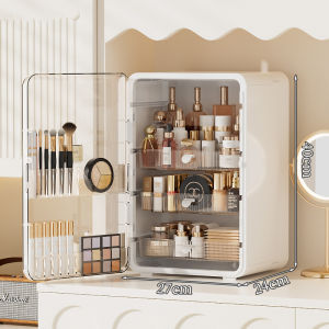 Makeup Organizer with Divider Clear Drawer Storage Cabinet Large capacity Products Cosmetic Storage 化妆柜