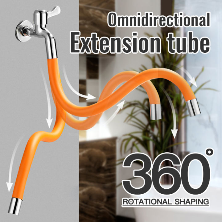【Ship From Malaysia】Faucet Extension Hose 360° Kitchen Faucet Extension ...