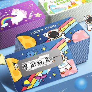 MIRACLE HOME STORE 20PCS DIY Gift Scratch-off Cards Activity Favors Party Game Surprise Lucky Cards Cute Anniversary Vouchers Tickets Award Gifts