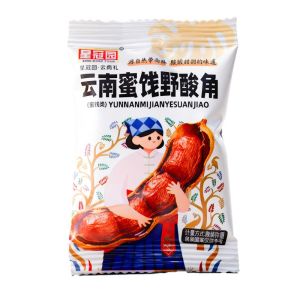 Authentic Yunnan specialty candied wild sour horn sweet and sour appetizer bag ready to eat independent small package nostalgic snacks