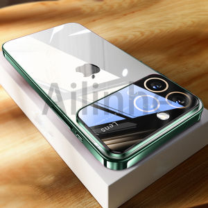 For iPhone 15 Pro Max 14 13 12 11 Pro Max 15 14 Plus Case Luxury Plating Transparent TPU Lens Camera Protective Clear Phone Cover