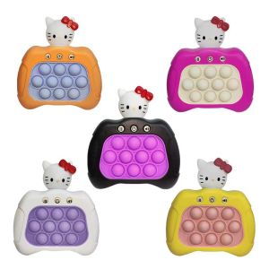 Murah Banget - Mainan Pop It Elektronik / Quick Push / Pop Light Up / Fidget Toys Dengan Mesin Game LED Menghilangkan Stress