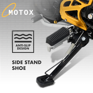 1pcs Motorcycle Side Stand Shoes Center Stand Shoes Universal Rubber Material Sold By One