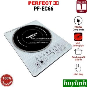 Bếp điện từ đơn Perfect PF-EC66 - Công suất 2200W - 8 Chức năng - Điều khiển Tiếng Việt