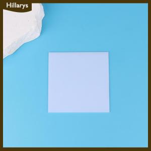 [Hillarys] 1pcs Acrylic khuếch tán tấm độ dày nhựa LED ánh sáng sữa mờ khoảng trống tấm