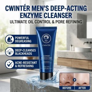Foaming Face Wash Deep Cleanser For Blackhead Removal And Moisturizing Gentle Mens Facial Cleanser