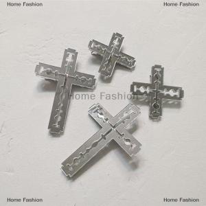 [COD] Home Fashion Y2K Cross Blade Hair Clips Acrylic Duckbill Barrettes Harajuku Edge Clip Women Girls Party Headdress