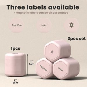 Travel Container Magnetic Capsules Makeup Organizer Box Storage Pill Box Travel Kit Set Storage Box Organizer 收纳盒 分装瓶