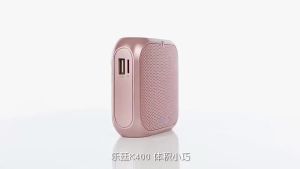 (HD1)Wired Microphone Headset with Voice Amplifier and Recorder MikrofonBerwayar dengan Pembesar Suara dan Perakam Suara
