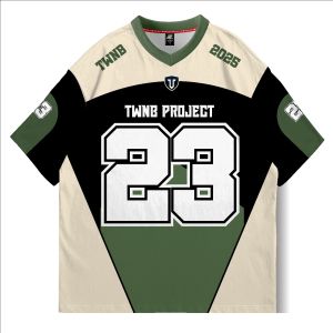 TWNB OVERSIZE JERSEY GRNBLCK23 - JERSEY OVERSIZE KOREA - JERSEY DRYFIT - JERSEY KAOS OVERSIZE - JERSEY VINTAGE - JERSEY HYPE