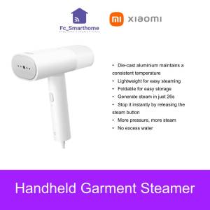 Xiaomi Handheld Garment Steamer | Lightweight | Foldable | More pressure | No excess water