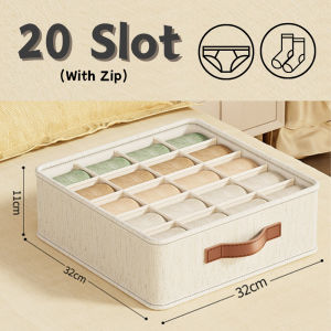 Multipurpose Foldable Closet Organizer Box Underwear Bra Panties Sock Lingerie Storage Box Wardrobe Drawer Box ST14
