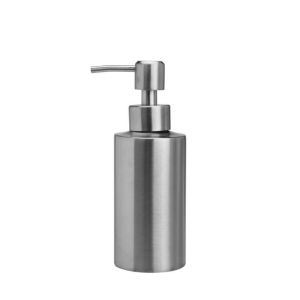 SKJK 250ml/350ml/550ml Countertop Sink Soap Dispenser Manually Pressing Cylindrical Emulsion Bottle Light Weight High Quality Liquid Soap Bottle Fluid