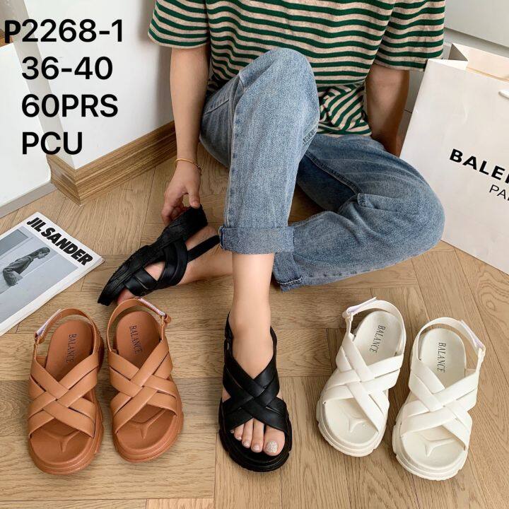 2268 1 COD ll sandal jelly korean style ll sandal wanita ll