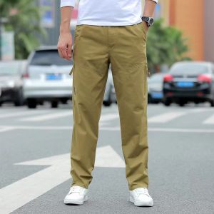 #2011 มี 5 สี (M -6XL) กางเกงขายาวลําลอง เอวยืดสีพื้น มีซิป กางเกงเอวยืด ขายาวสีพื้น ขายาวแฟชั่น กางเกงขายาวสีพื้นไซส์ใหญ่