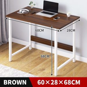 120CM Meja Belajar Murah Student Study Desk Computer Table Meja Komputer Modern Writing Living Room Furniture Double Layer Office desk Study Table Meja Pejabat