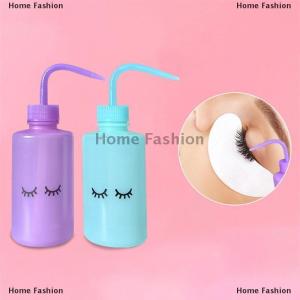 [COD] Home Fashion 250ml nước Mực chai an toàn rửa sạch chai nước Công cụ nhựa bóp rửa chai cho lông mi Mở rộng hình xăm