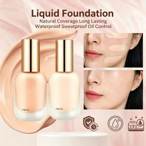 30ML BB Cream Liquid Foundation Base Makeup Moisturize Oil Control Long-Lasting