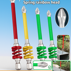 Rainbow cape super hard nonslip magnetic spring head