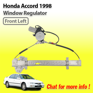 Honda Accord S84 S86 1998 - 2002 Power Window Gear With Motor Door Glass Regulator Front Left (2 Pin)
