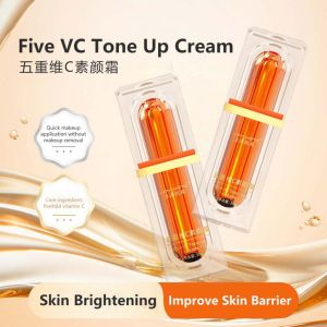 SG Seller Vitamin C Hydrating Tone-Up Cream for Brightening & Skin Barrier Improvement - Hydrating SPF Face Concealer