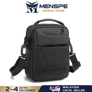 MENSPE Men’s Bags Mini Waist Bag Fashion Shoulder Bag Cross Body Bag Messenger Bag Large Capacity Sling Bag Casual Bag Men Fashion Waterproof for Sport Street Travel Outdoor