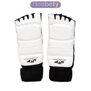 Heabety Taekwondo da chân găng tay sparring Karate mắt cá chân bảo vệ thiết bị bảo vệ đấm bốc võ thuật chân bảo vệ vớ dành cho người lớn Kid