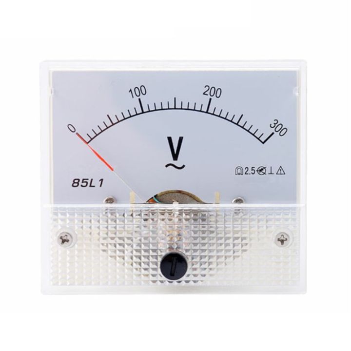 5 Standard Voltmeter Analog Voltmeter Panel Pointer Volt Voltage Meter ...