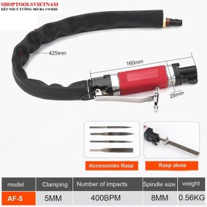 5mm Máy dũa và cưa hơi điều chỉnh tốc độ AF-5