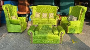 Sofa syahrini sandaran tinggi / sofa terbaru model mewah ukuran 3 1 1 seater variasi polet emas