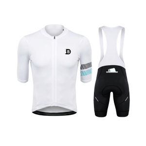 Cycling Jersey Quick-dry Slim Bike Short Sleeve Ventilate Non-slip Bicycle Clothing Cycling Suit Set