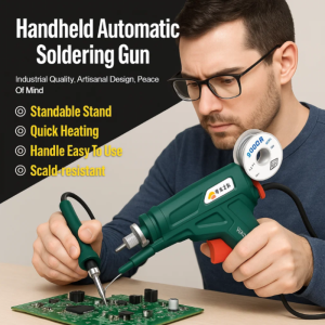 Handheld Convenient Electric Welding Gun Industrial Grade Set Automatic Soldering Gun Contains 50g Tin Wire