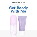 Grace and Glow Special Bundle Get Ready With Me Deodorant Serum + Hair Vitamin Mist. 