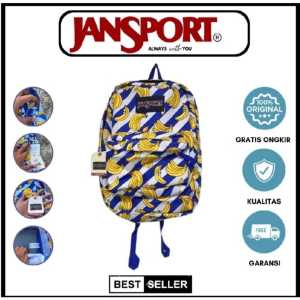 TERLARIS & Bisa COD bayar di Tempat Tas Banana jansport kekinian sekolah ransel backpack viral multifungsi fashion cewek cowok