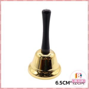 BIBLIO Loud Hand Bells for Adults Dinner Bells for Inside Classroom Bell for Food Line Alarm Jingles