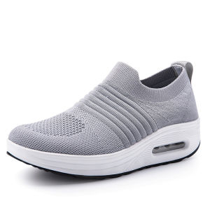 ali9 Dancing Shoes Womens Sports Rocking Shoes Nurse Shoes Soft Bottom Square Dancing Shoes Middle-Aged and Elderly Casual Moms Walking Shoes