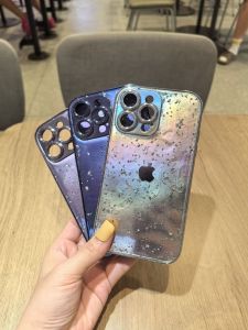 For DIY iPhone XR To 13 Pro Plating Clear Silicone Phone Case For iPhone XR to 14 Pro Cover