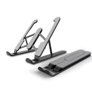 Laptop Stand Laptop Bracket Aluminum Alloy Overhead Portable Suspension Type Heat Dissipation Base Vertical Aluminum Alloy Laptop Stand Tray 10-18 Inch Metal Dock For Gaming Macbook Holder Stand Riser Loptop Pc Computer Holder Lifter For Xiaomi Dell HP