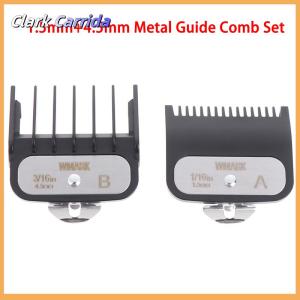 [Clark Carrida] 1.5MM+4.5MM Black Hair Clipper Limit Comb Cutting Guide Replaceable Universal