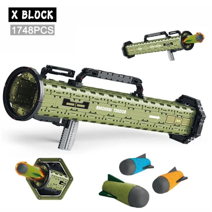 Compatible with LEGO Chiến tranh thế giới thứ hai quân sự ban đầu M136 ...
