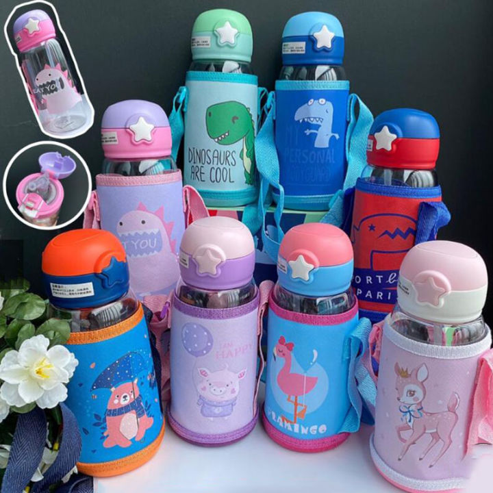 ขวดน้ำเด็ก 700ML พร้อมหลอดดูดน้ำ ขวดน้ำเด็กพกพา ขวดน้ำเด็กดูด กระบอกน้ำเด็ก กระติกน้ำ ขวดหัดดื่ม แก้วหัดดื่ม แก้วหัดดูดเด็ก ของใช้เด็ก