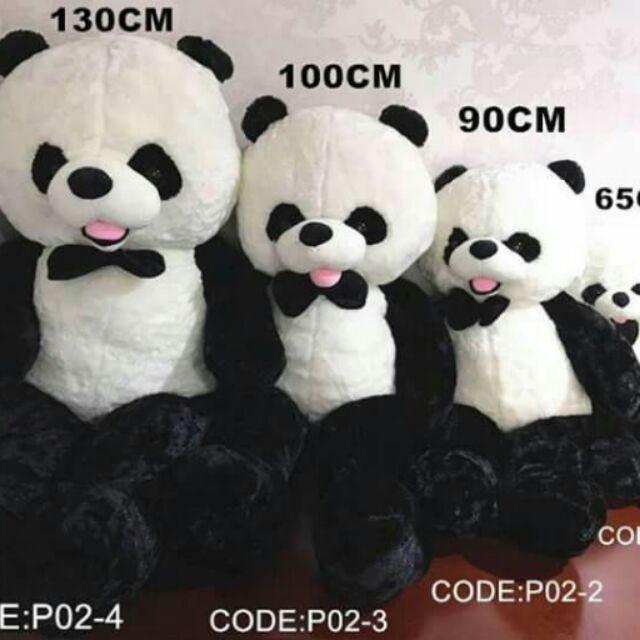 Human sized panda on sale stuffed toy